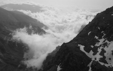 oggi la nebbia si ferma ai 2.500