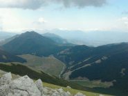 I Piani di Ruggio dalla cresta della Serra del Prete (quota 2050 ca.)