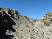 In arrivo al Colle Lausfer