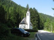 chiesetta del Pront - partenza