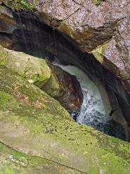 il lavoro di erosione continua in eterno