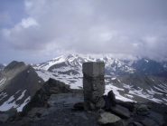 panorama dalla vetta verso il lato francese...
