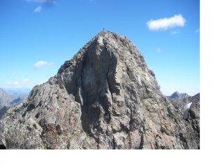 Il Bastione dalla cresta sud