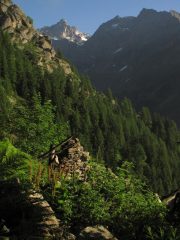 vista sulla torre del gran san pietro dall'alpe piandetta sup