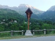 Vista, da poco prima di Viozene, di quasi tutta la gita