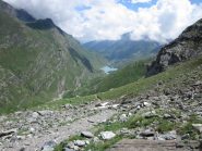 lago di Malciaussia sullo sfondo