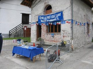 la mostra fotografica a Forno Alpi Graie