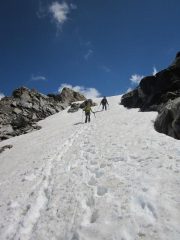 ultimi tratti di neve