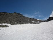 in vista della cima
