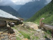 alpe Laghetto Stella e scorcio della val Vogna