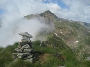 sulla Cima di Janzo, al cospetto del monte Palancà