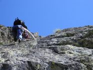 sulle belle placche della parte alta