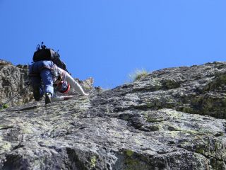 sulle belle placche della parte alta