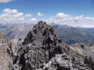 la ferrata termina sull'anticima