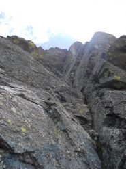 il bel camino a metà salita