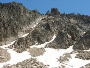 il Caire e la via di salita(secondo sperone da destra)