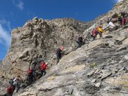 Salendo verso il colle di Resta