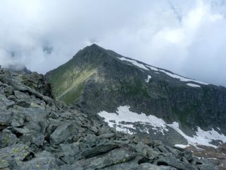 la cresta dalla Chiavesso verso Ciorneva