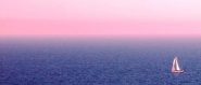 in vela dall'alba al tramonto