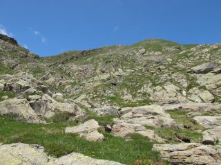 Corno del Lago e dorsale percorsa