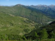 Il vallone di salita