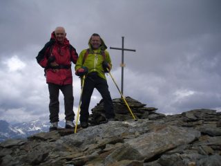 autoscatto in vetta....