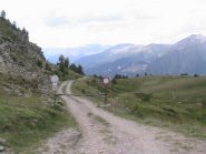 Da qui ci si tuffa verso Salbertrand