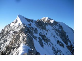 Il tratto finale prima della vetta..