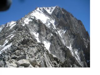 Il Bietschhorn..dalla base della cresta