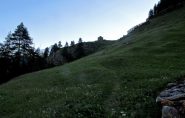 Vallone ancora in ombra