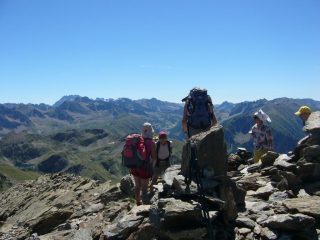 sulla cima