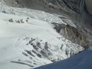 il sottostante ghiacciaio della tribolazione