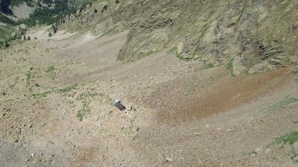 Il rif. Bozano visto dalla via dei 