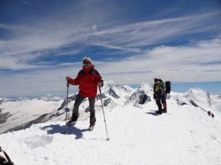 punta della Testa Grigia del Breithorn