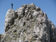La grande croce posta sul Gendarme