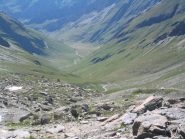 Discesa nel vallone di Soustra