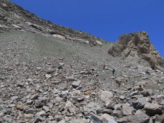 Pietraia da attraversare