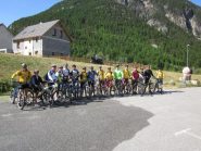 foto di gruppo alla partenza
