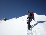 Paolo sulla cresta finale