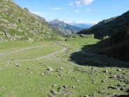 Il vasto pianoro alluvionale