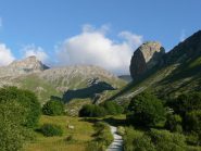 ... ma la partenza con vento e nubi non è molto incoraggiante !