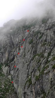  parete Piacenza e schizzo itinerario