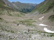 Vallone e casermetta della Guercia dal colle della Guercia