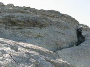 Ultimo tratto per la cima SO