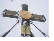 La super decorata croce di vetta del Gran Campanaro..ora anche di ghiaccio...