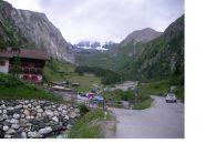 Il Gross Glockner dalla Lucknerhaus..ancore nelle nuvole...