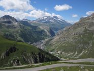 Val d'Isere dall'alto