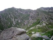 La cima a sinistra ed al centro si intravede il rifugio Fornetto 