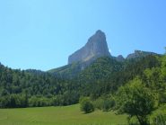 Il Mont Aiguille scendendo a Trésanne
