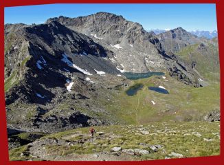 In basso i laghetti di Pinter